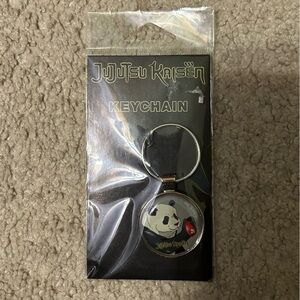 Jujutsu Kaisen Panda Keychain - Black and White